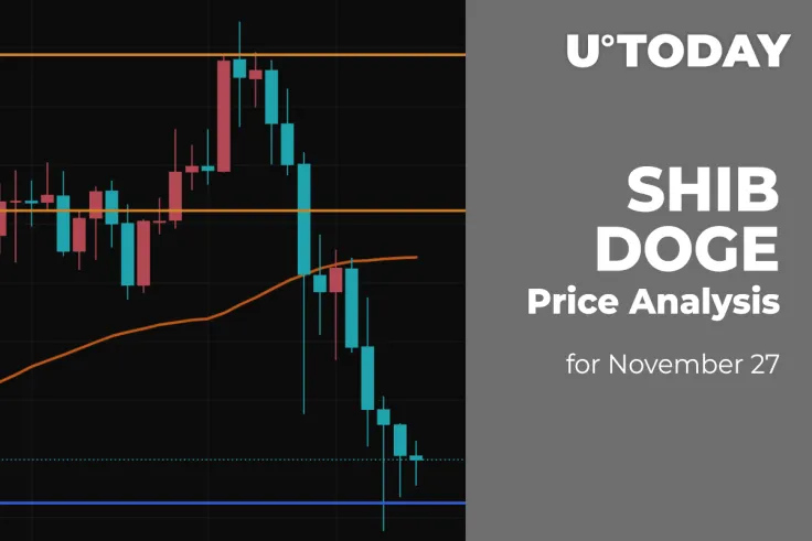 SHIB and DOGE Price Analysis for November 27