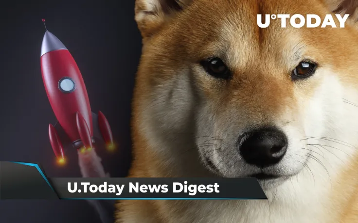 SHIB Comes to Mercado Bitcoin, SundaeSwap to Launch Testnet Soon, Healthcare Company Adds SHIB to Its Balance Sheet: Crypto News Digest by U.Today