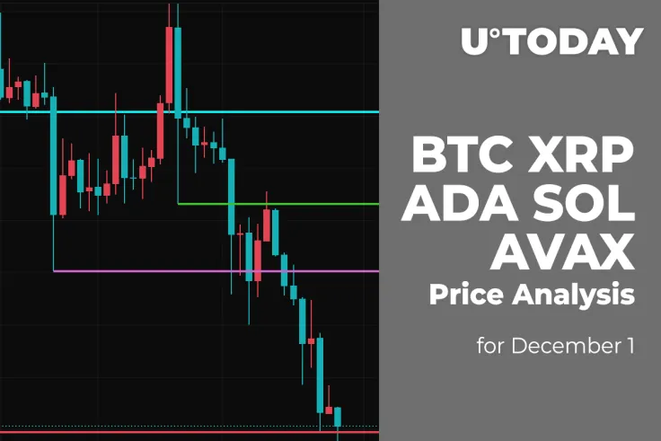BTC, XRP, ADA, SOL and AVAX Price Analysis for December 1
