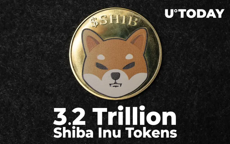New SHIB Whale Holds 3.2 Trillion Shiba Inu Tokens Amid Accumulation Spree