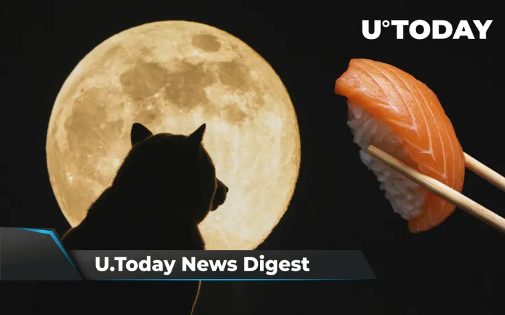 Travala Accepts Shiba Inu, Details About Drama at SushiSwap Revealed, Whale Buys 99 Billion SHIB: Crypto News Digest by U.Today