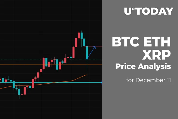 BTC, ETH and XRP Price Analysis for December 11