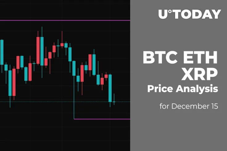 BTC, ETH and XRP Price Analysis for December 15