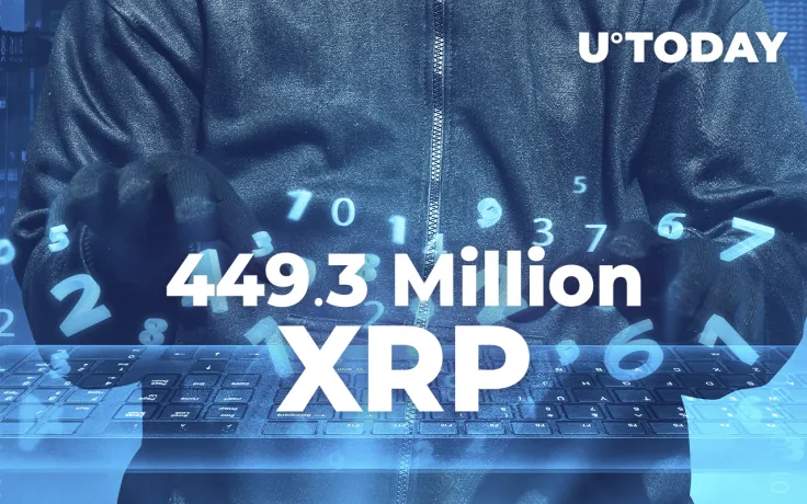 449.3 Million XRP Wired by Anonymous Whale and Binance
