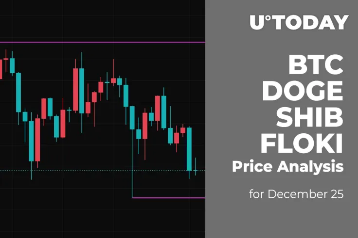 BTC, DOGE, SHIB and FLOKI Price Analysis for December 25