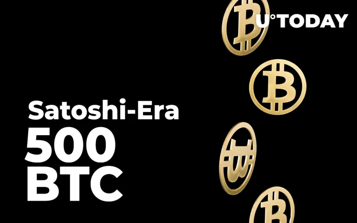 Activated Satoshi-Era Bitcoin Address with 500 BTC Now Worth 2,808x More Than in 2011