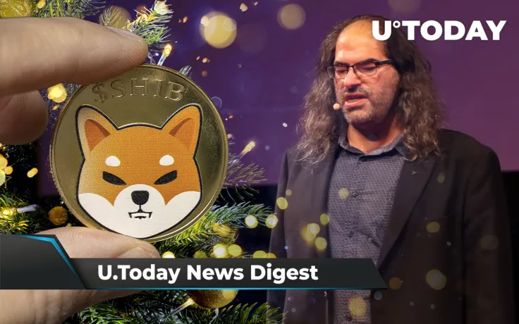 SHIB Devs Teasing Big Surprise for 2022, Ripple CTO Admits Optimizing BTC Code, Brock Pierce Sees BTC Soar to $200,000: Crypto News Digest by U.Today