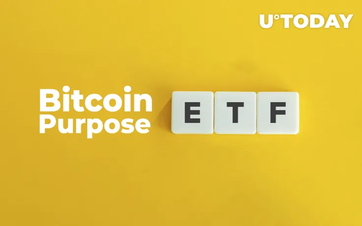 Bitcoin Purpose ETF Faces Record-Breaking Inflows Despite Bitcoin's Drop to $36,900
