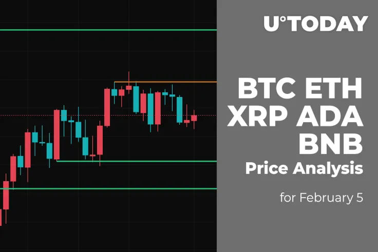 BTC, ETH, XRP, ADA and BNB Price Analysis for February 5