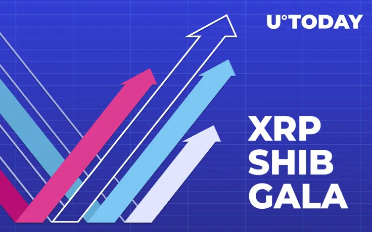 Altcoins Like XRP, SHIB and GALA Made Up Their Losses as Market Rebounded