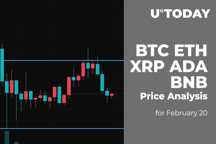 BTC, ETH, XRP, ADA and BNB Price Analysis for February 20
