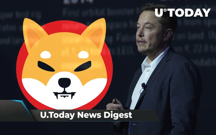 Elon Musk’s Tweet Puzzles Crypto Community, ZebPay Allows for Buying SHIB with Zero Fees, Big Cardano News Underway: Crypto News Digest by U.Today