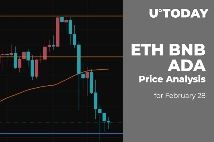 ETH, BNB and ADA Price Analysis for February 28