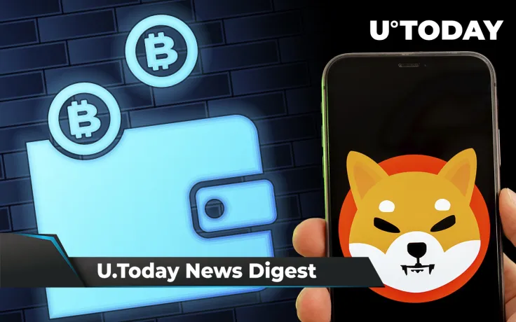 Ancient Wallet with 407 BTC Awakens, Wirex Adds SHIB, Binance Now Has Its Own Payment Provider: Crypto News Digest by U.Today