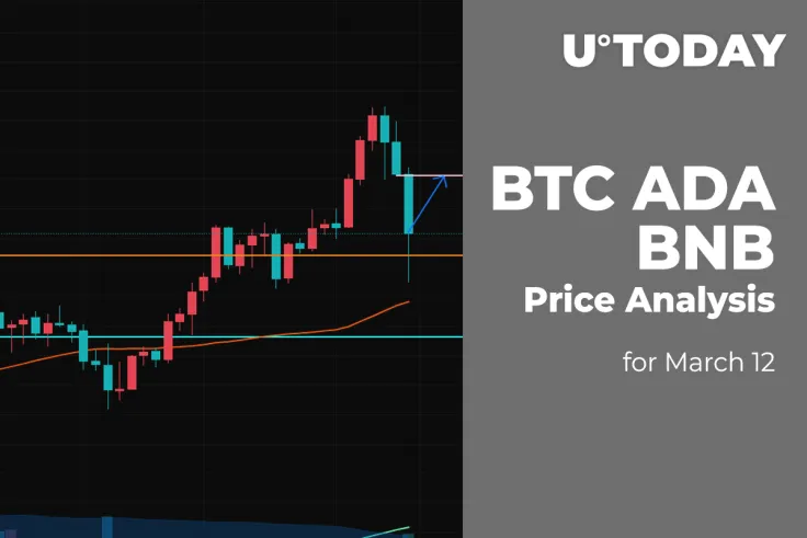 BTC, ADA and BNB Price Analysis for March 12