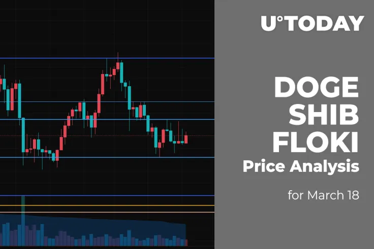 DOGE, SHIB and FLOKI Price Analysis for March 18