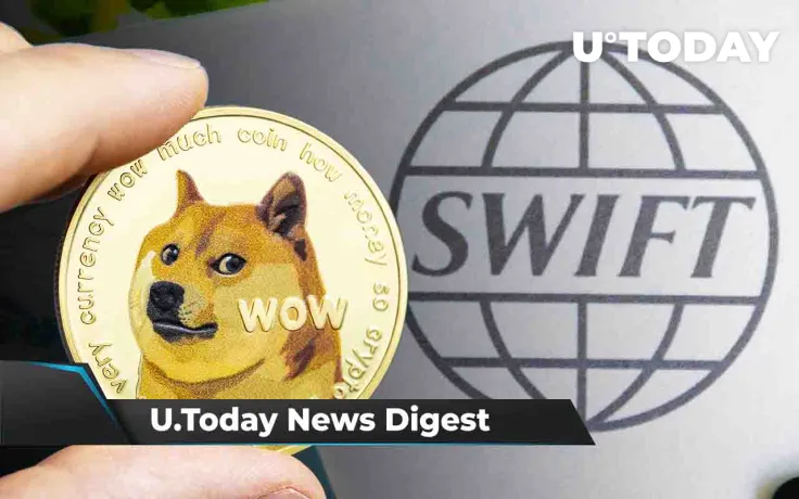 RippleNet Listed as Alternative to SWIFT, Elon Musk’s Tweet Carries DOGE Message, Cardano Ready to Surpass ETH’s Optimism: Crypto News Digest by U.Today