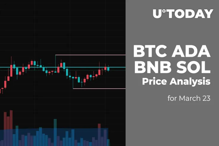 BTC, ADA, BNB and SOL Price Analysis for March 23