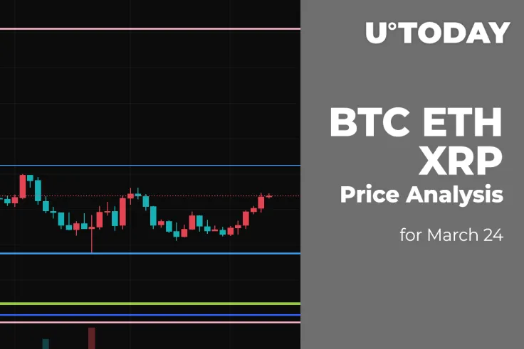 BTC, ETH, and XRP Price Analysis for March 24