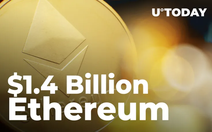 Traders Move $1.4 Billion Ethereum from Exchanges