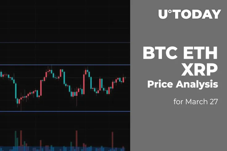 BTC, ETH and XRP Price Analysis for March 27