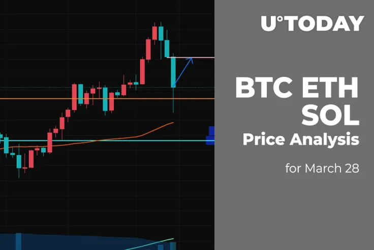 BTC, ETH and SOL Price Analysis for March 28