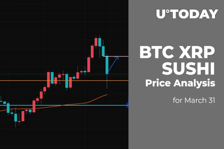 BTC, XRP and SUSHI Price Analysis for March 31