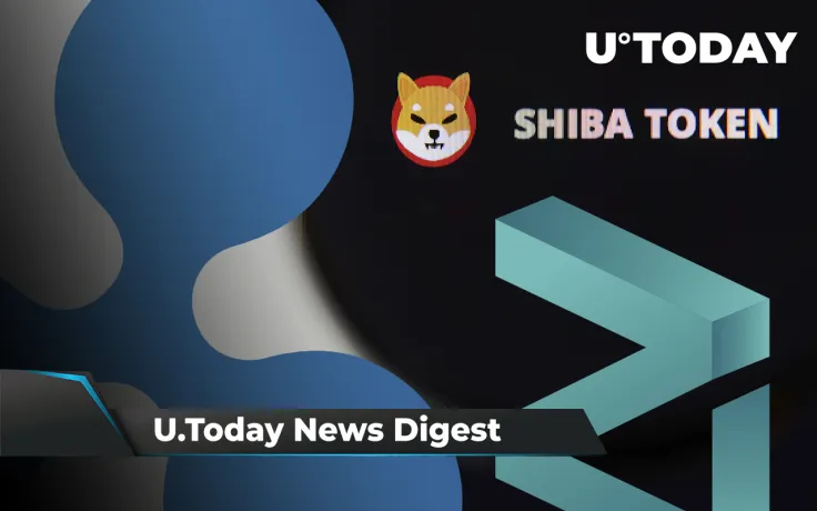 SHIB’s Metaverse Project Is Here, Ripple Reports RippleNet’s Success in Asia-Pacific Region, ZIL Spikes Another 60%: Crypto News Digest by U.Today