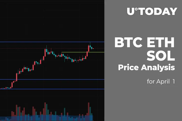 BTC, ETH and SOL Price Analysis for April 1