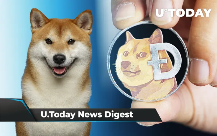 Elon Musk Pushes DOGE Price up Yet Again, Record 1.3 Billion SHIB Burned, XRP Case Timeline of Events Shared: Crypto News Digest by U.Today