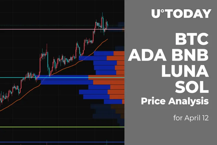 BTC, ADA, BNB, LUNA and SOL Price Analysis for April 12