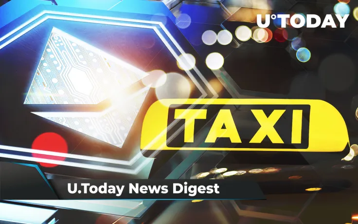 ETH to Plunge to $2,500 by June, Spanish Taxi Company Accepts SHIB, Snoop Dogg NFT Collections Available on Cardano: Crypto News Digest by U.Today