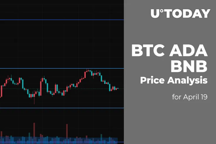 BTC, ADA and BNB Price Analysis for April 19