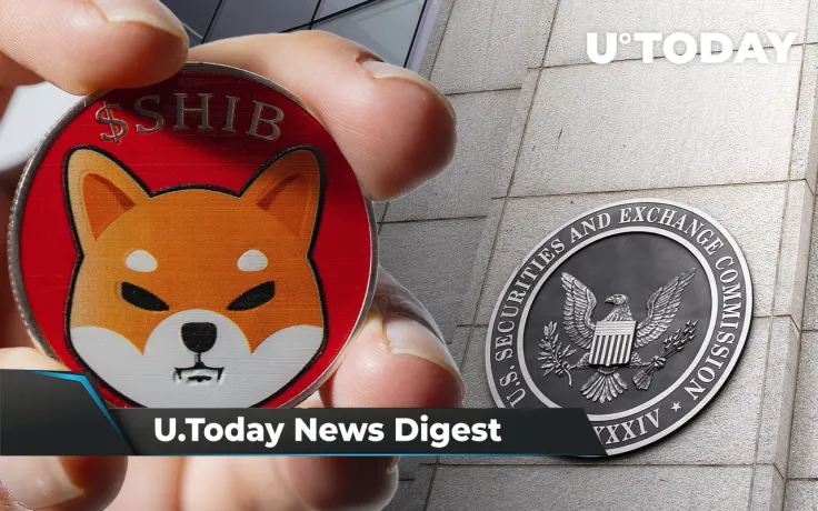 SEC Scores Minor Win Against Ripple, DeFi Exchange Lists SHIB, Cardano’s Vasil Hardfork Details Shared: Crypto News Digest by U.Today