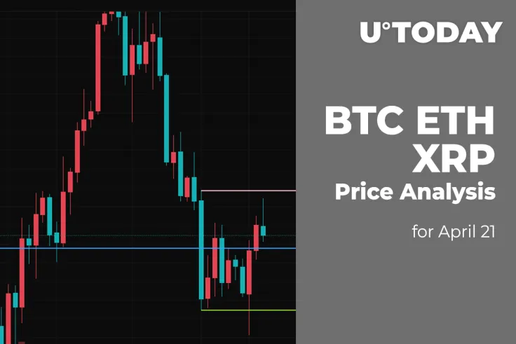 BTC, ETH and XRP Price Analysis for April 21