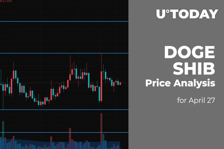 DOGE and SHIB Price Analysis for April 27