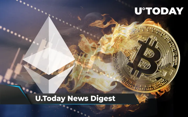 BTC Difficulty Hits New ATH, ETH Price Likely to Turn Positive Soon, SHIB Price Hints at Upcoming Move: Crypto News Digest by U.Today