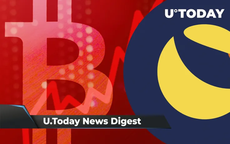 Terra Suffers Collapse, SHIB Large Transactions Surge 261%, El Salvador Made $1 Million on BTC Trading in 11 Hours: Crypto News Digest by U.Today