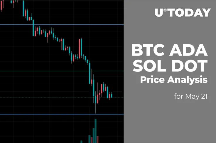 BTC, ADA, SOL and DOT Price Analysis for May 21