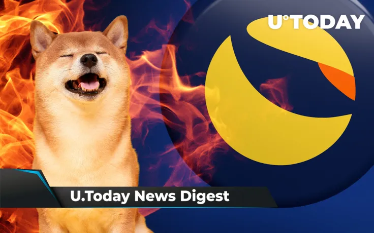 278 Million LUNA Burned, Former Technicolor Exec Joins SHIB Metaverse Team, Scaramucci Takes Large Position in Algorand: Crypto News Digest by U.Today