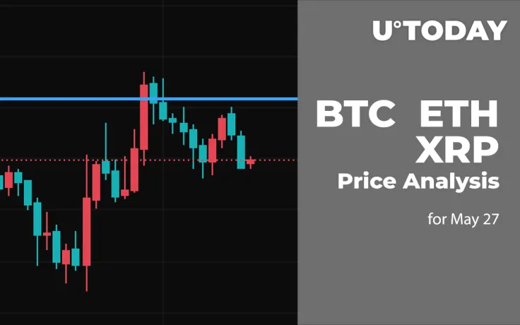 BTC, ETH and XRP Price Analysis for May 27