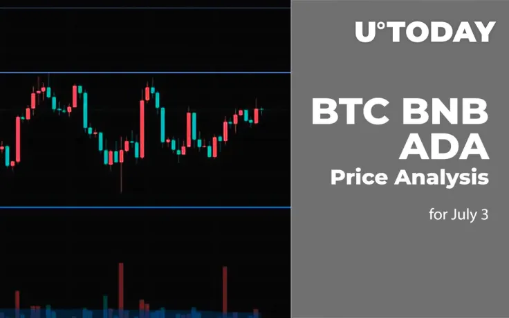 BTC, BNB and ADA Price Analysis for July 3