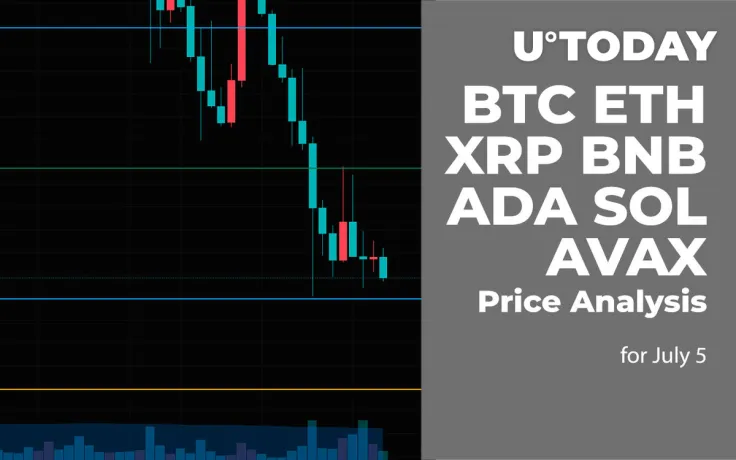 BTC, ETH, XRP, BNB, ADA, SOL, and AVAX Price Analysis for July 5