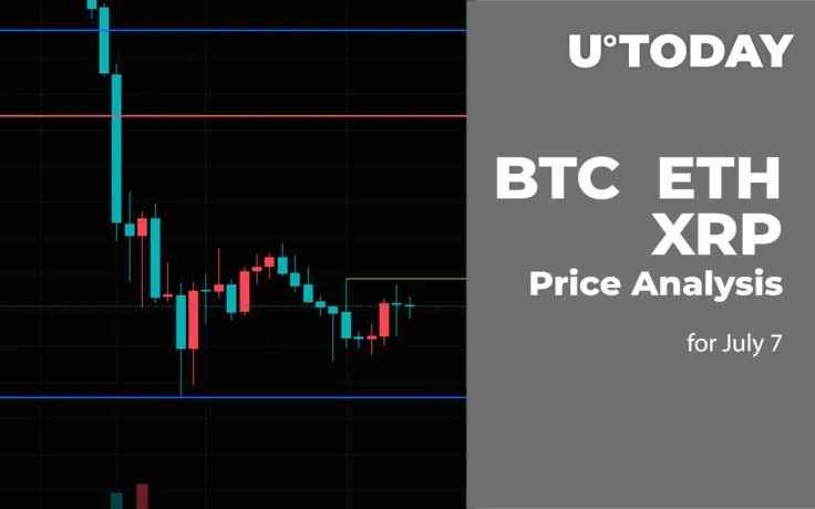 BTC, ETH and XRP Price Analysis for July 7