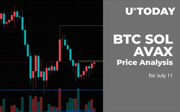 BTC, SOL and AVAX Price Analysis for July 11