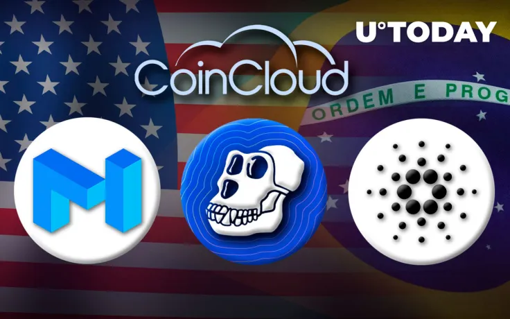 Cardano (ADA), Polygon (MATIC) & ApeCoin (APE) Are Now Available via 5,800 DCMs Across US and Brazil