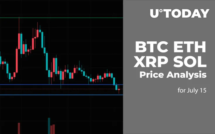BTC, ETH, XRP and SOL Price Analysis for July 15