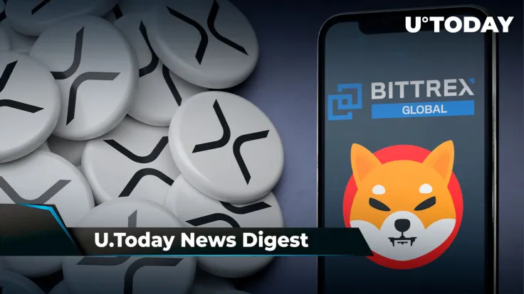 BTC Analysts Predicts “Big Short Squeeze,” SHIB Gets Listed by Bittrex, Jed McCaleb Keeps His Last 5 Million XRP to Himself: Crypto News Digest by U.Today