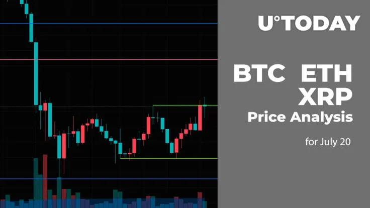 BTC, ETH and XRP Price Analysis for July 20