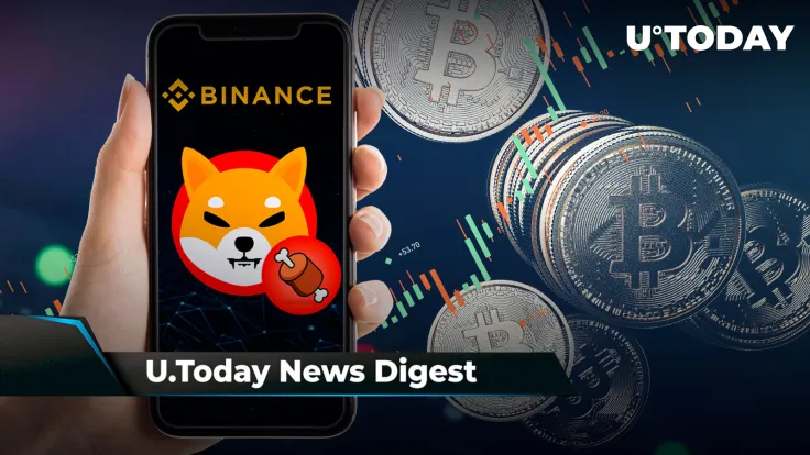 CZ Says BTC Might Hit $70k in Few Months or Years, ShibaSwap's BONE Trackable on Binance, Cardano Joins Linux Foundation as Gold Member: Crypto News Digest by U.Today